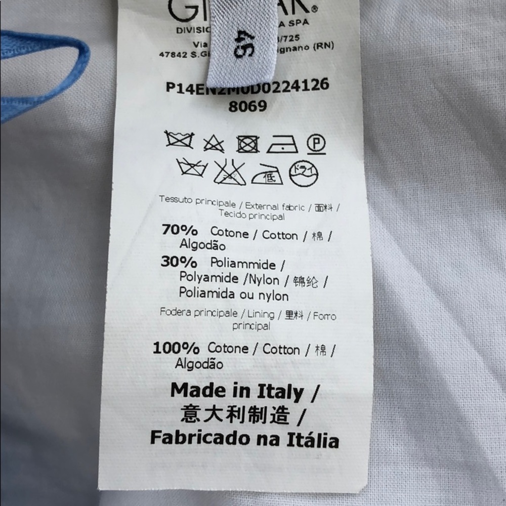 • No. 21 • Cotton Poly Blend Lace Blue Shorts 10 - Picture 5 of 5